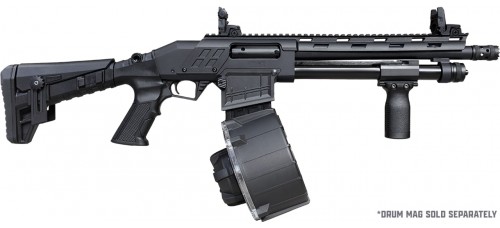 Canuck Recon 3 12 Gauge 3" 12" Barrel Pump Action Shotgun - Black Canuck Recon 3 12 Gauge 3" 12" Barrel Pump Action Shotgun - Black